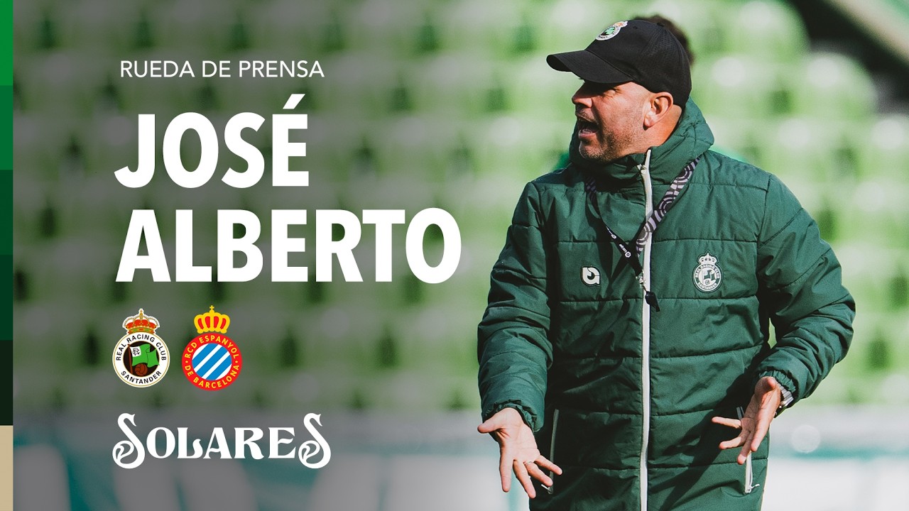 Rueda de prensa de JOSÉ ALBERTO | Previa Racing vs Espanyol | Jornada 10 | LaLiga EA SPORTS 2026/27