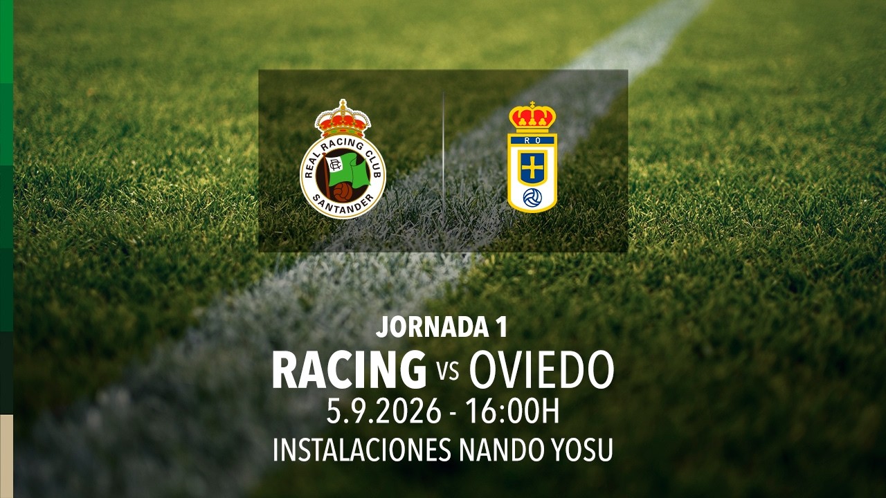 EN DIRECTO | Racing vs Real Oviedo | Jornada 1 | Juvenil División de Honor